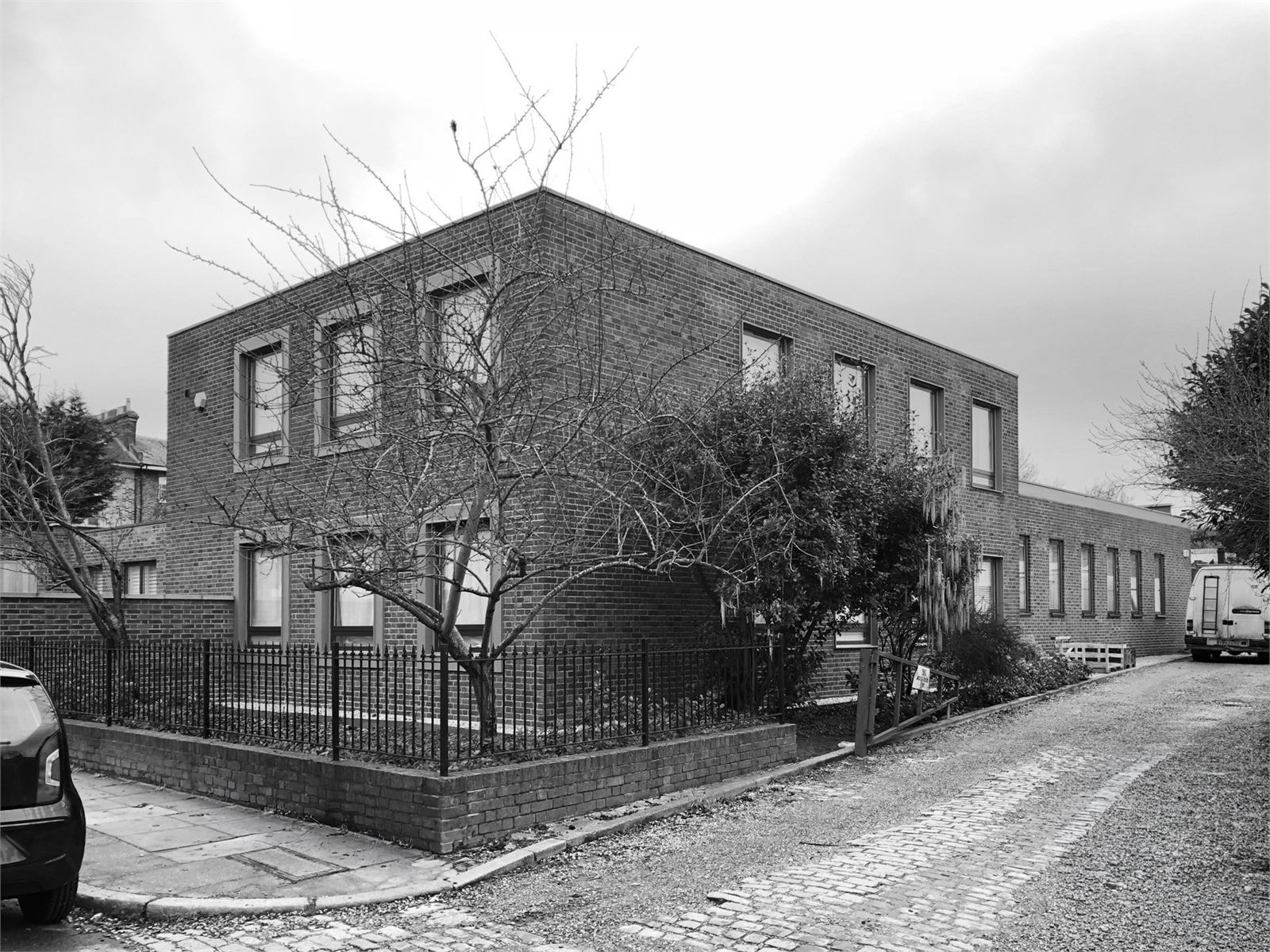 Ashby Road — the site before the work