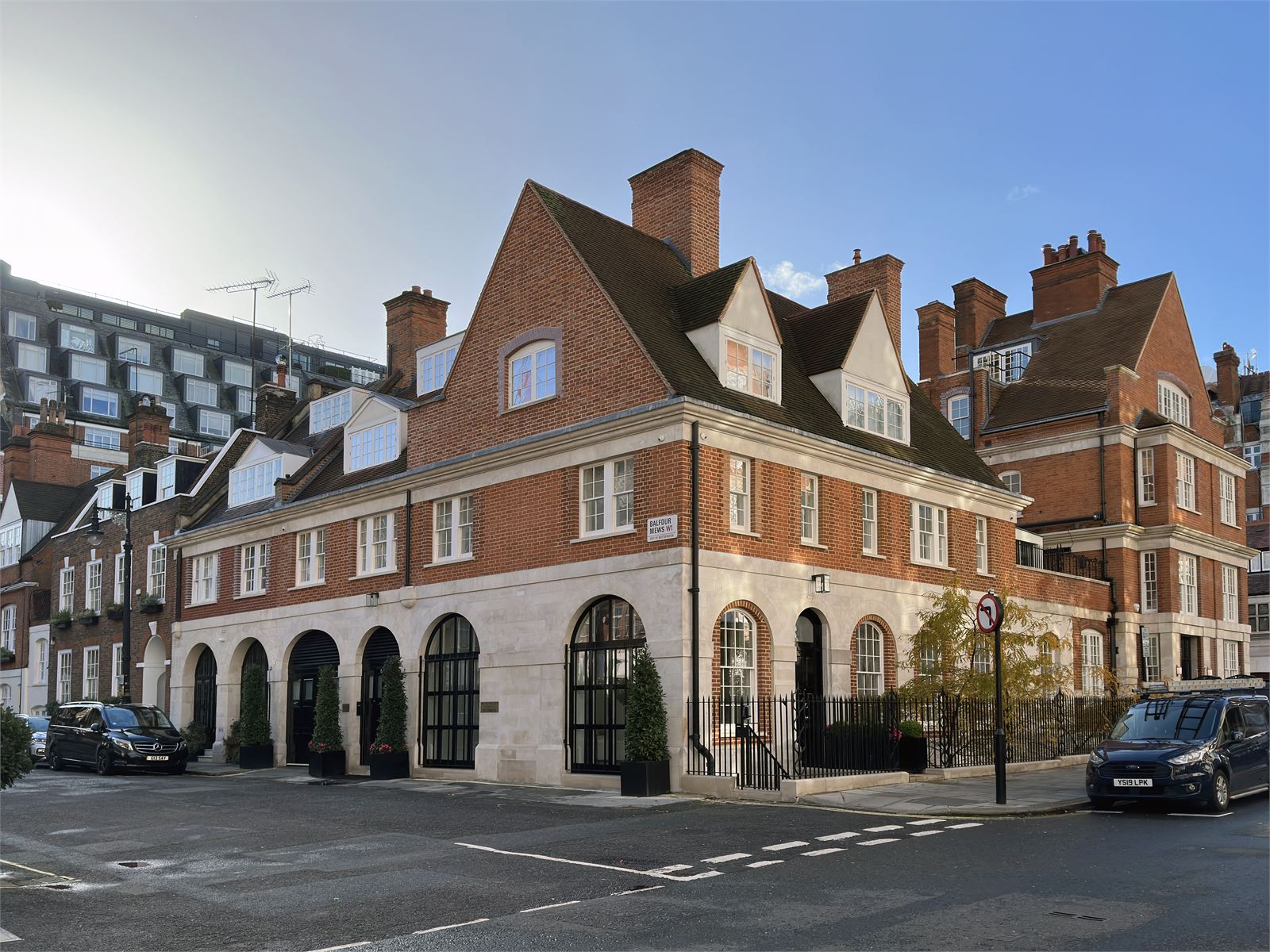 Balfour Mews — the completed building