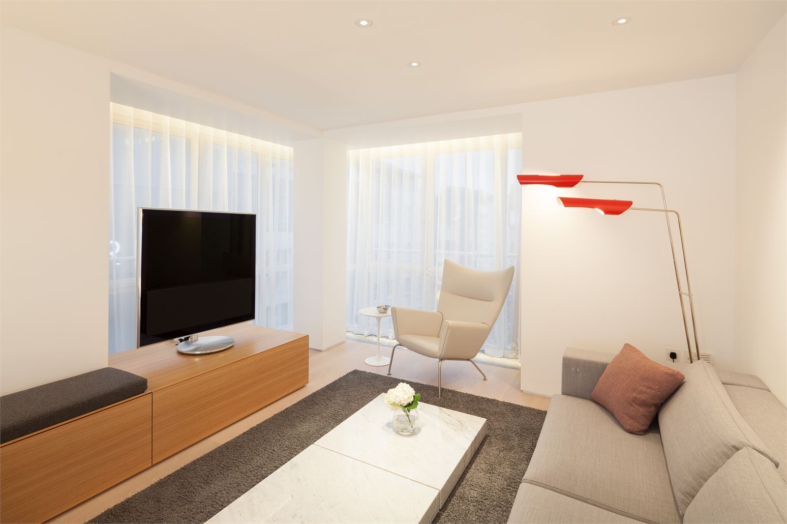 Oxford Street Apartment — the completed building