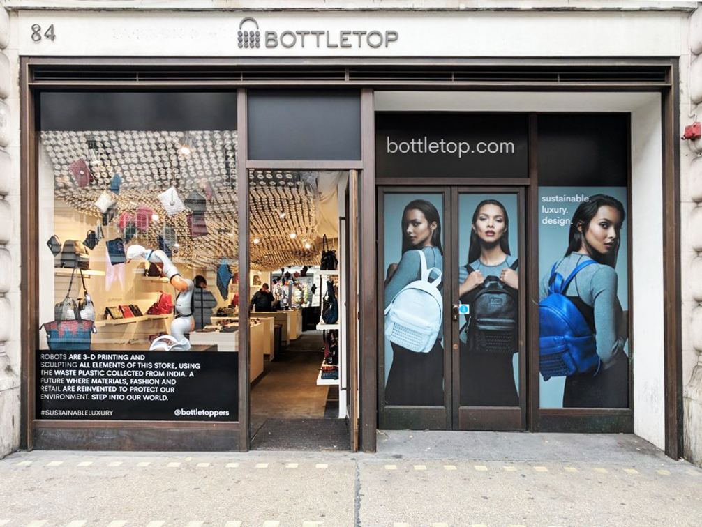Bottletop Store Regent Street — the completed building