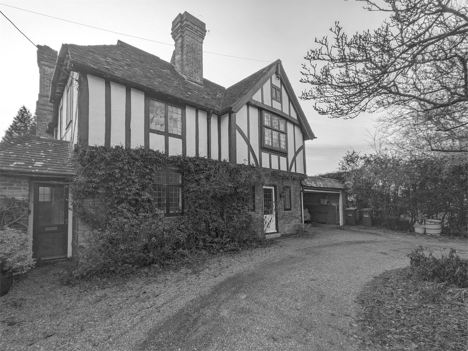 Cuckfield Cottage — the site before the work