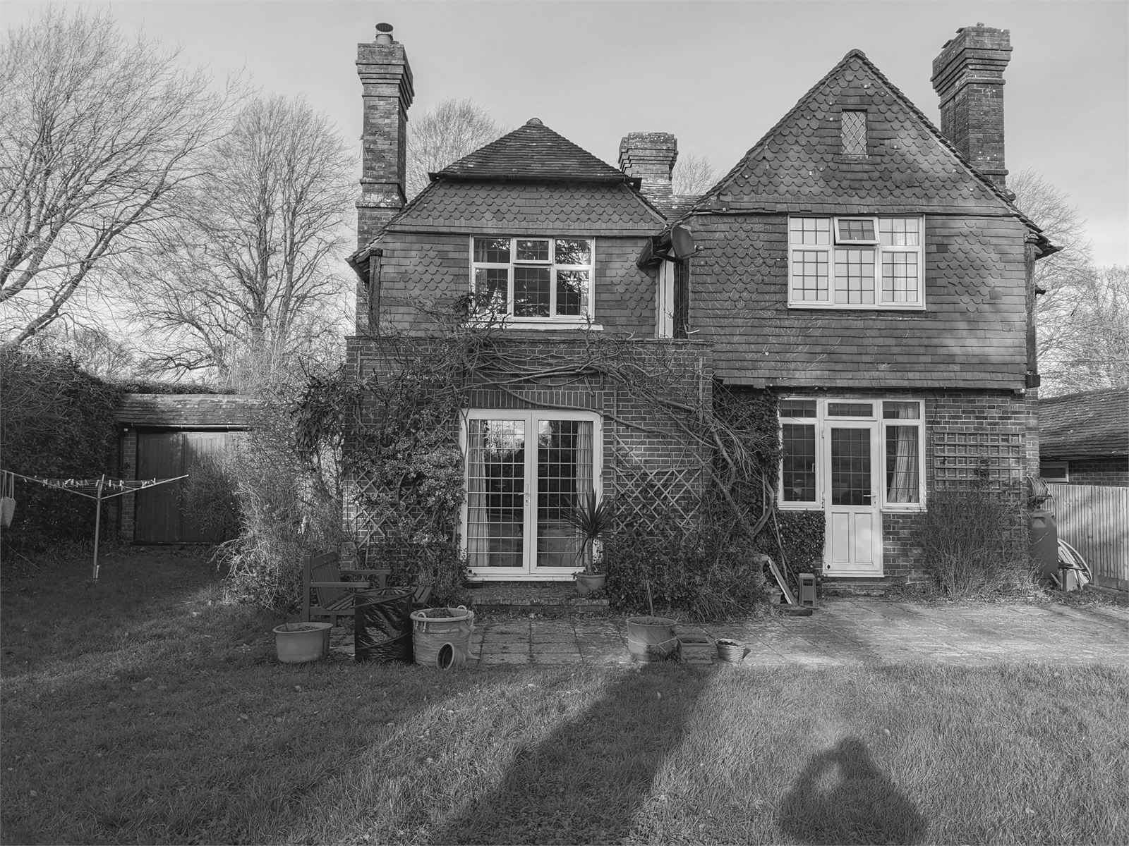 Cuckfield Cottage — the site before the work