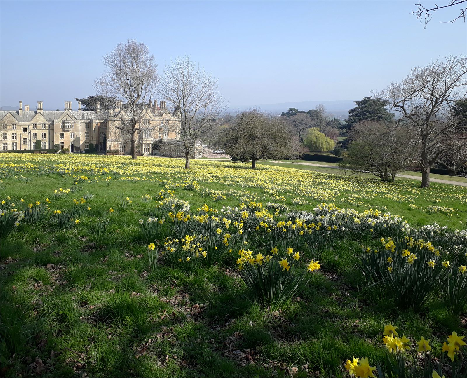 Dumbleton Hall Hotel — the completed building
