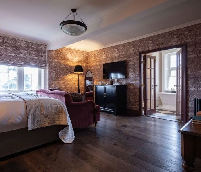 Dumbleton Hall Hotel — the completed building