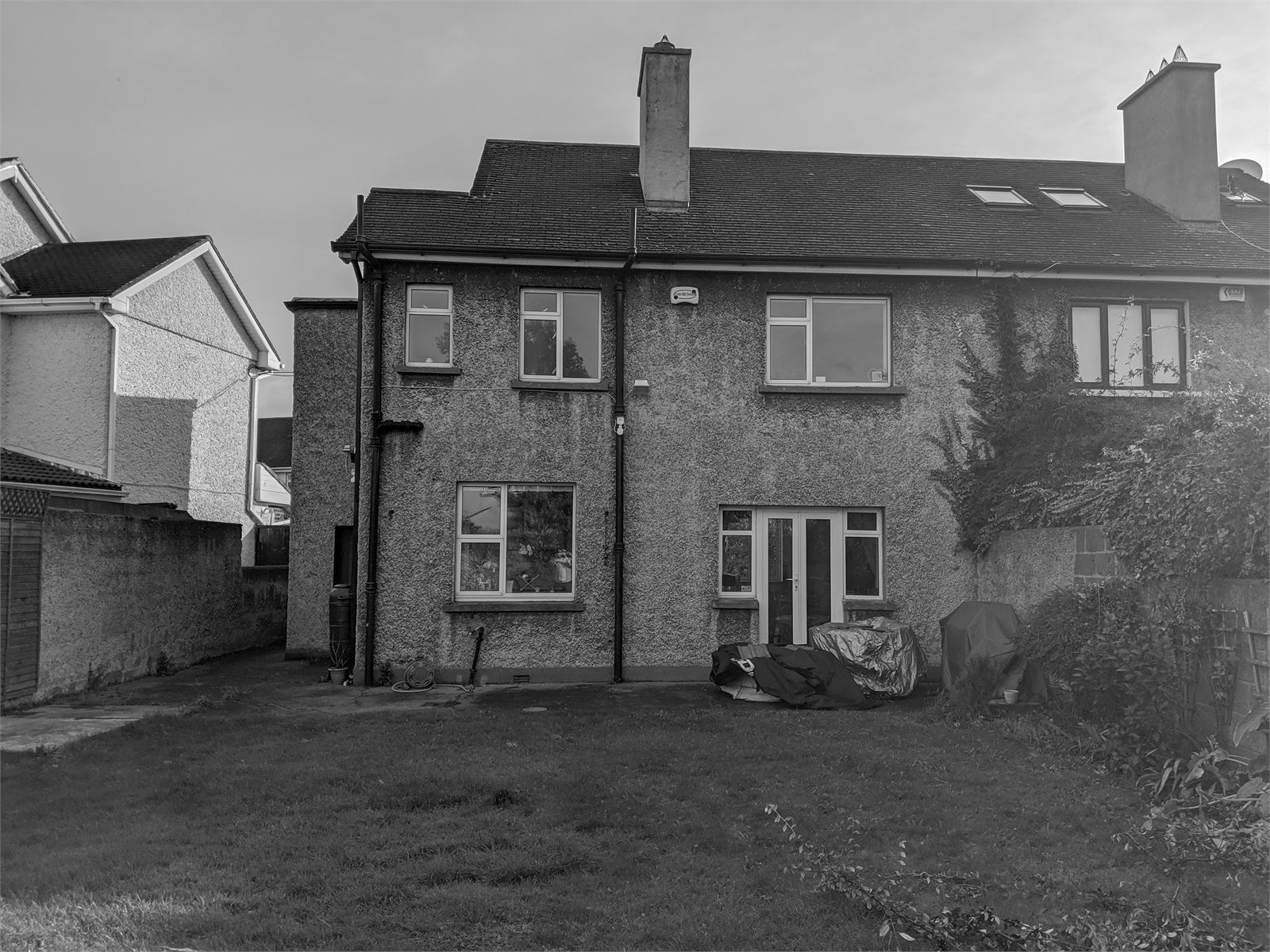 Durham Road — the site before the work