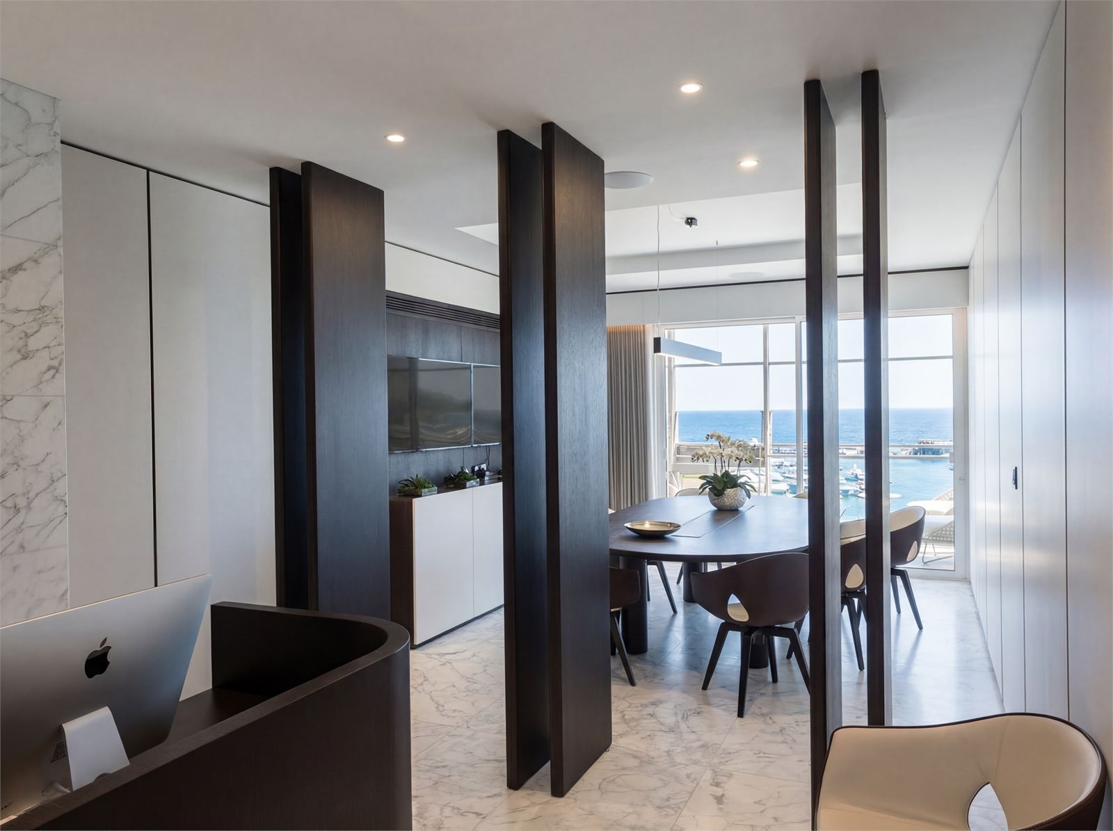 Monaco Office — the completed building