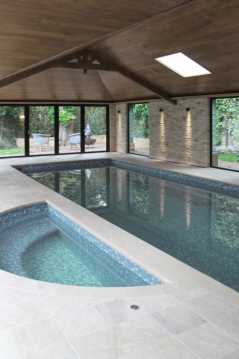 Pool House — the completed building