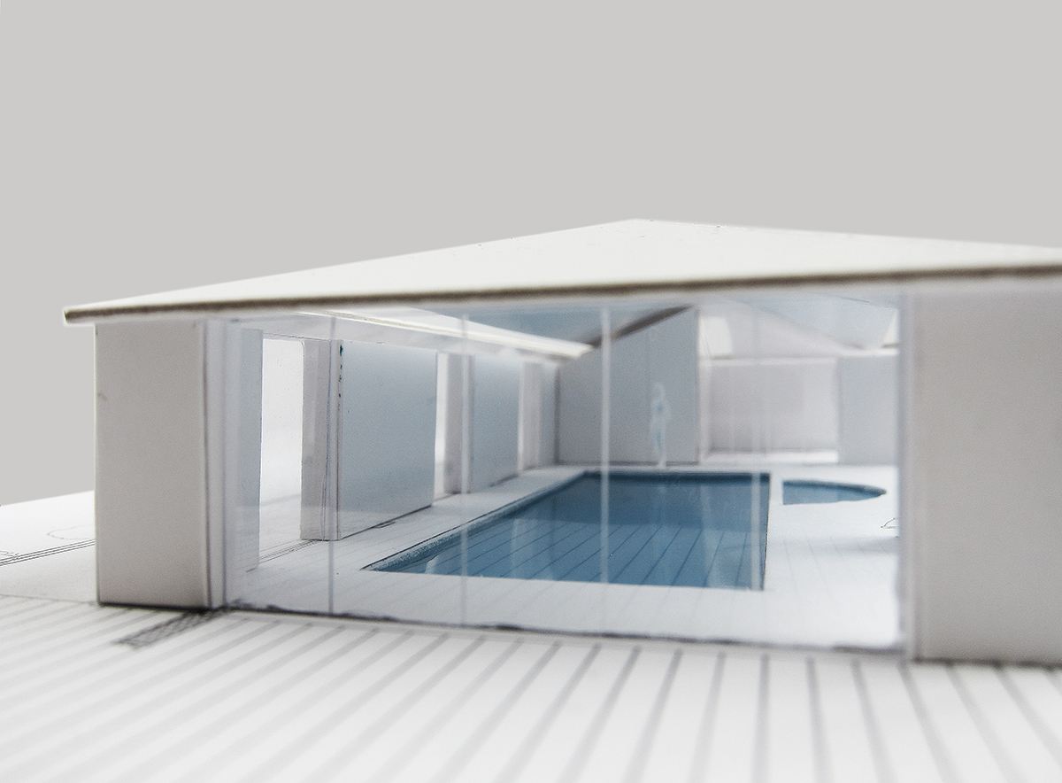 Pool House — the completed building