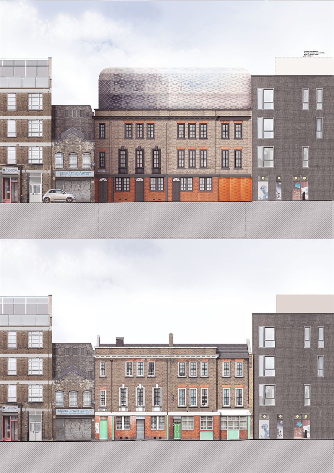 Alma House — elevation