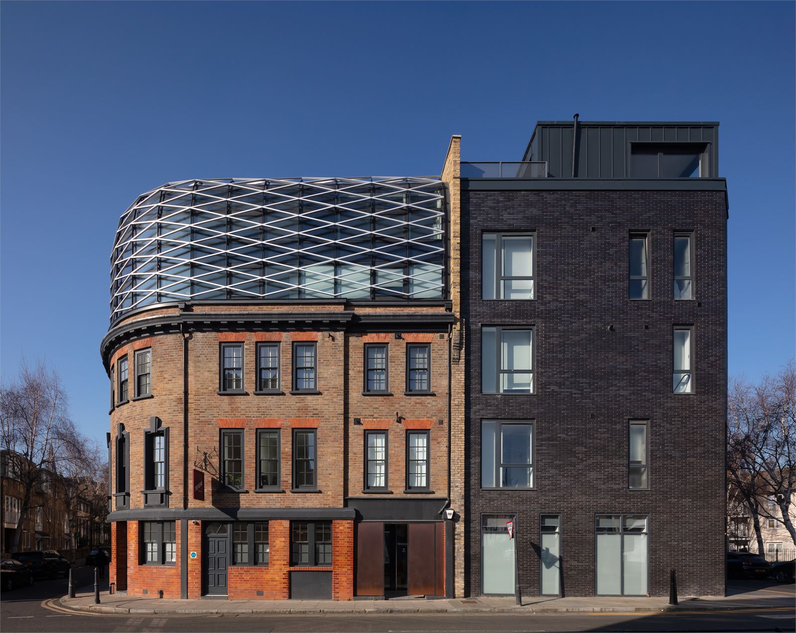 Alma House — the completed building