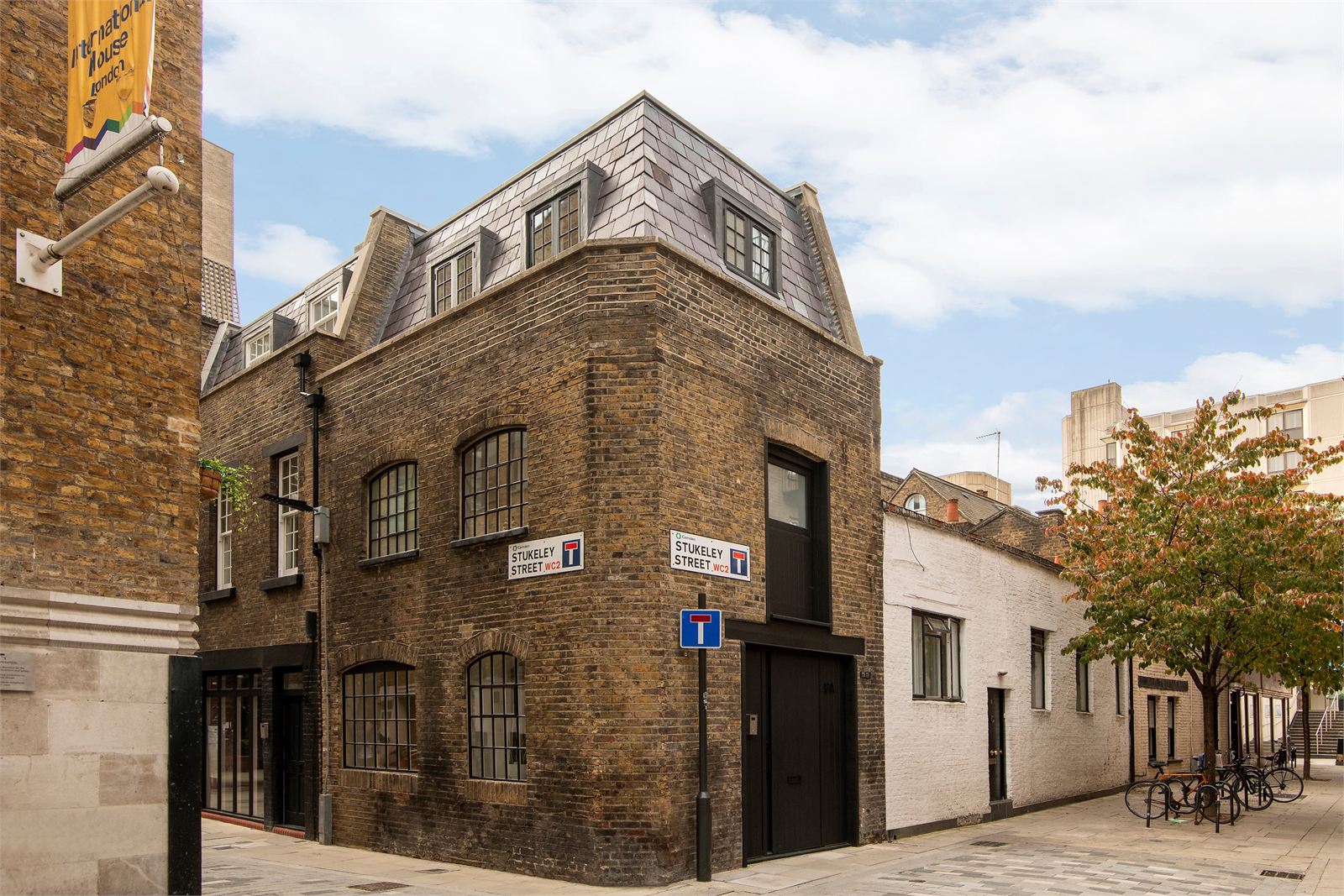 Stukeley Street — the completed building