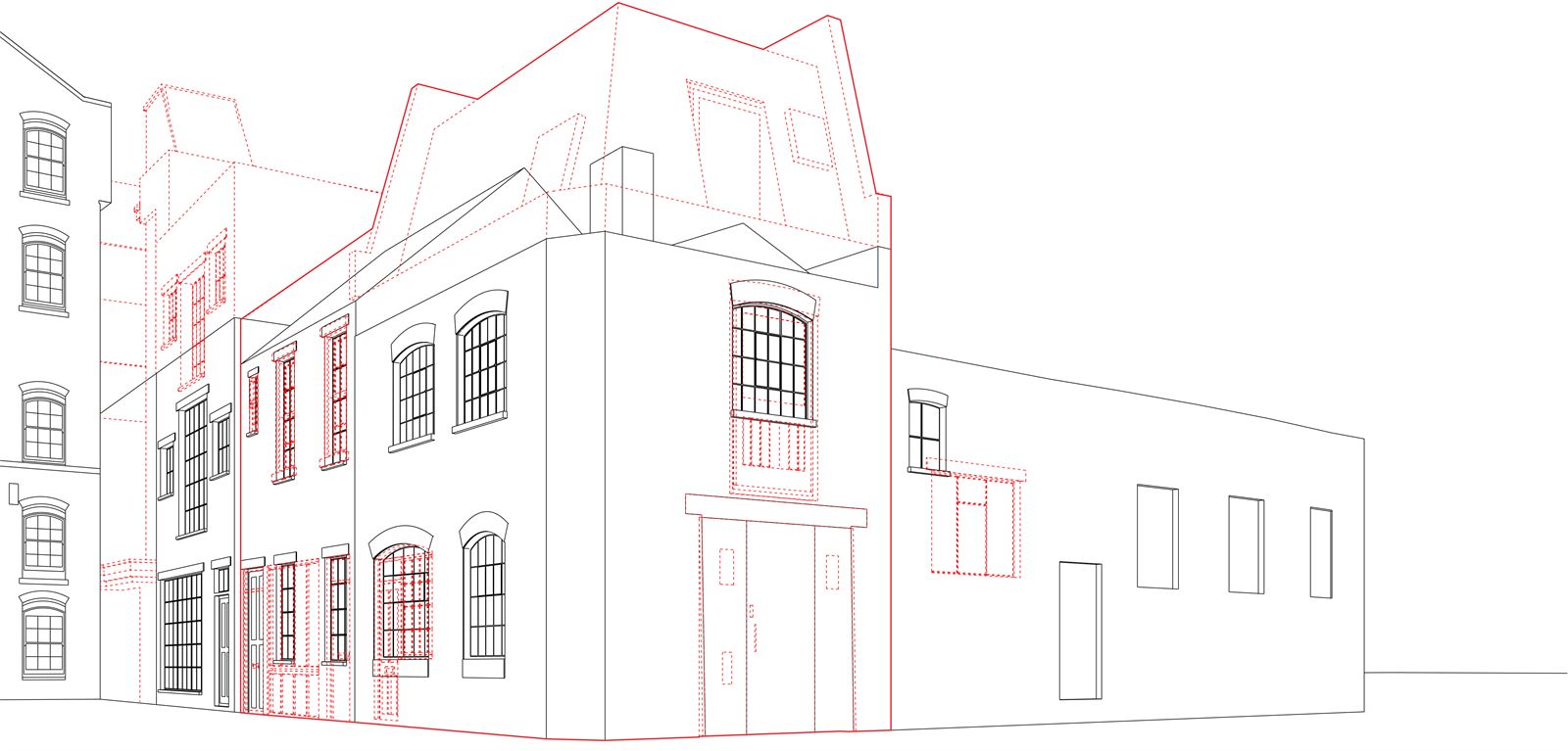 Stukeley Street — drawing