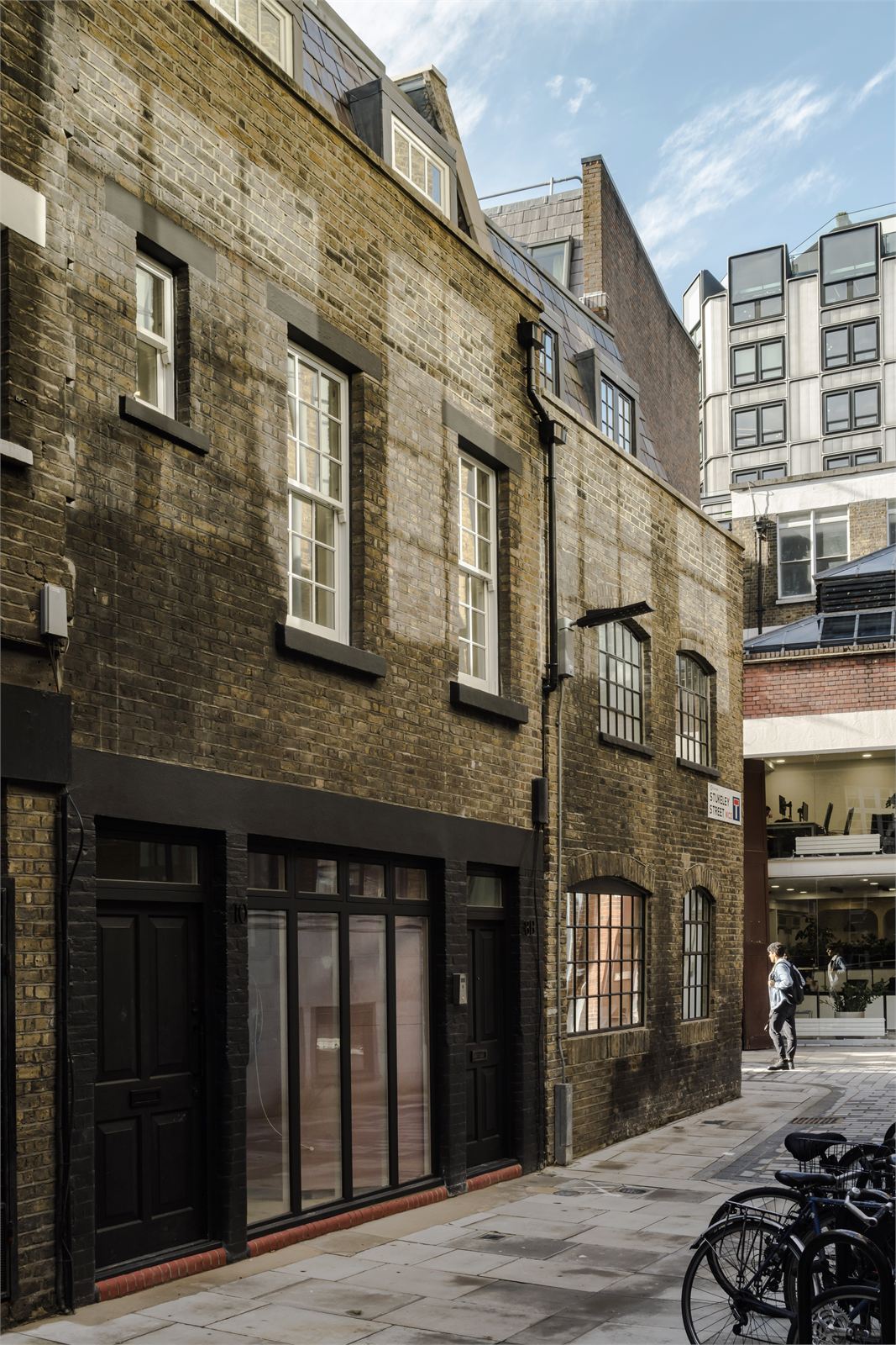 Stukeley Street — the completed building