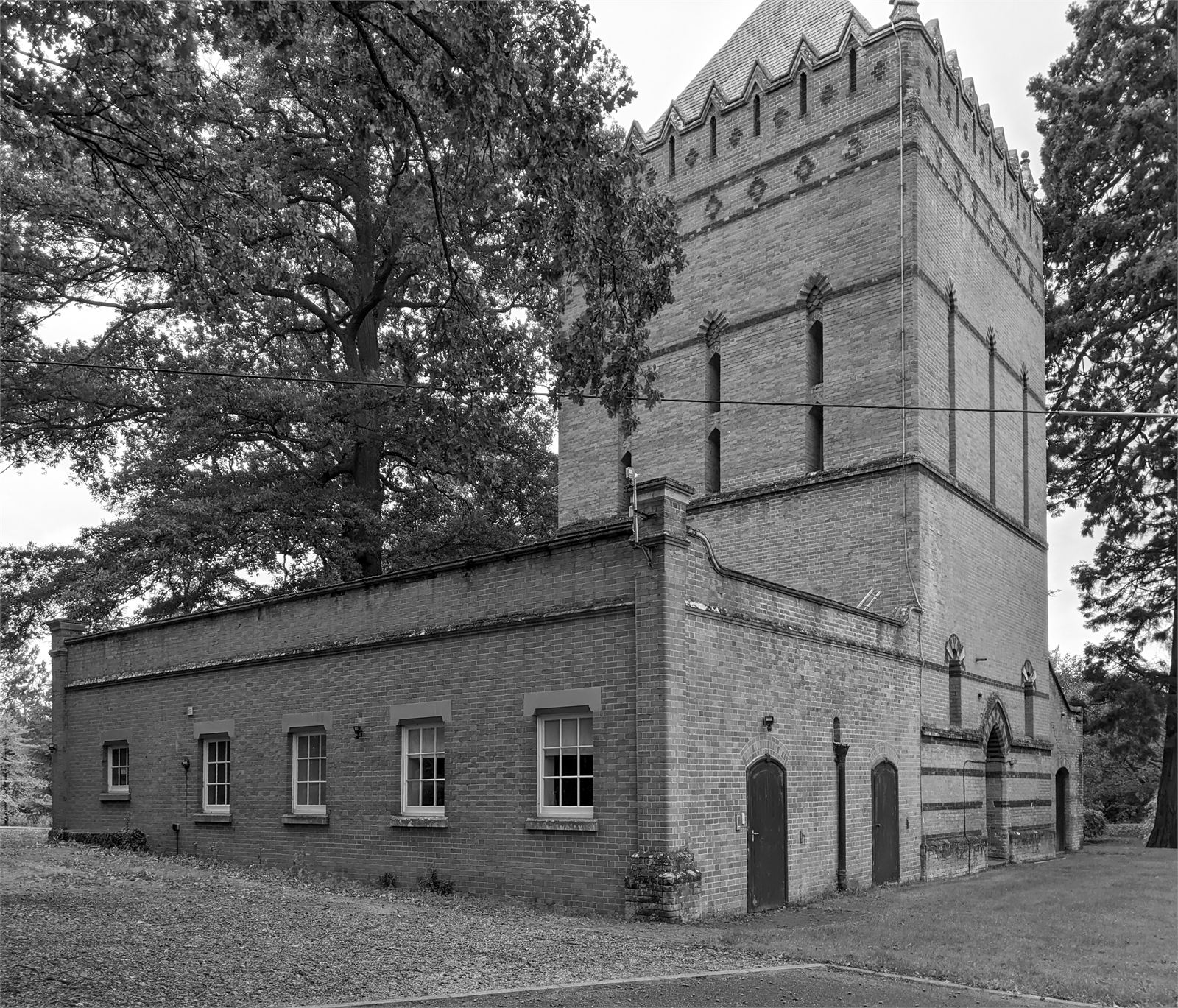 The Elvetham — the site before the work