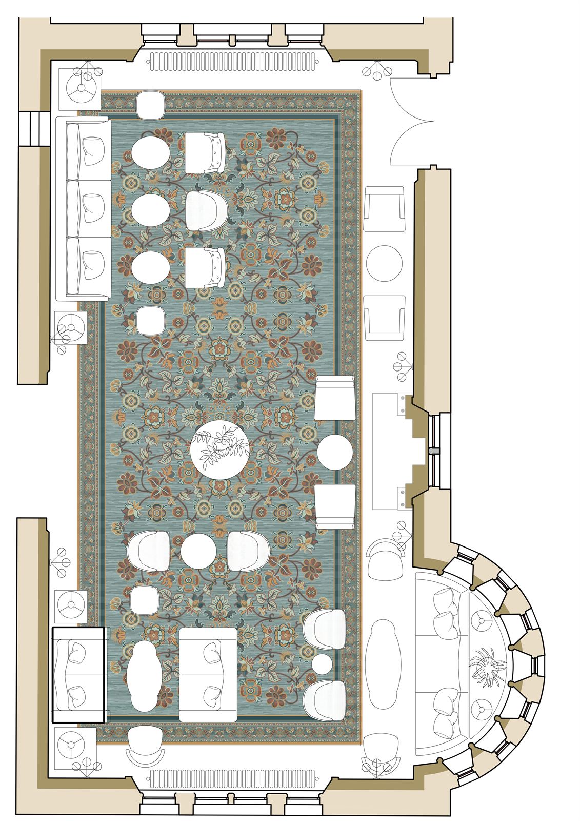 The Elvetham — the proposed scheme