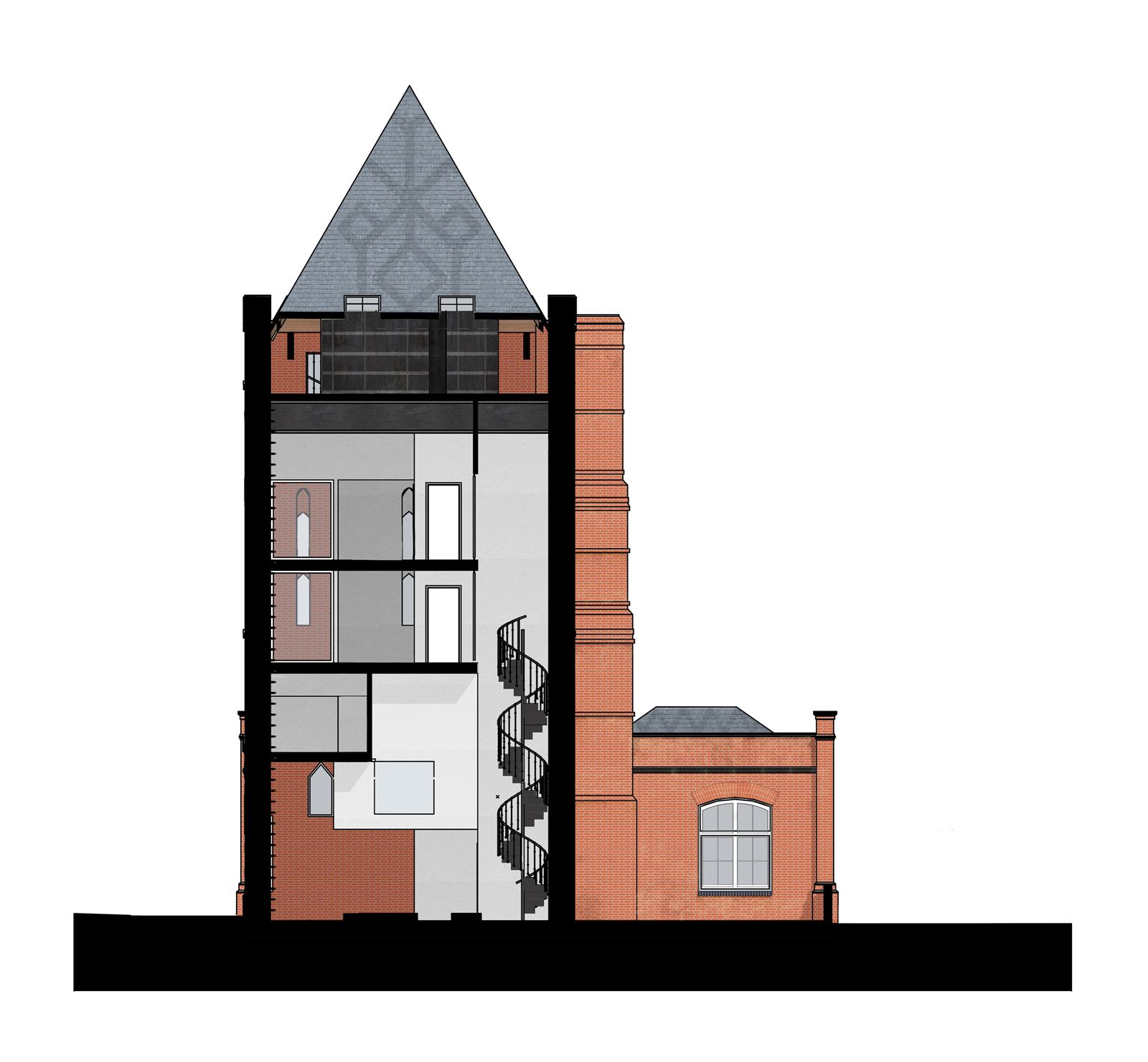 The Elvetham — section