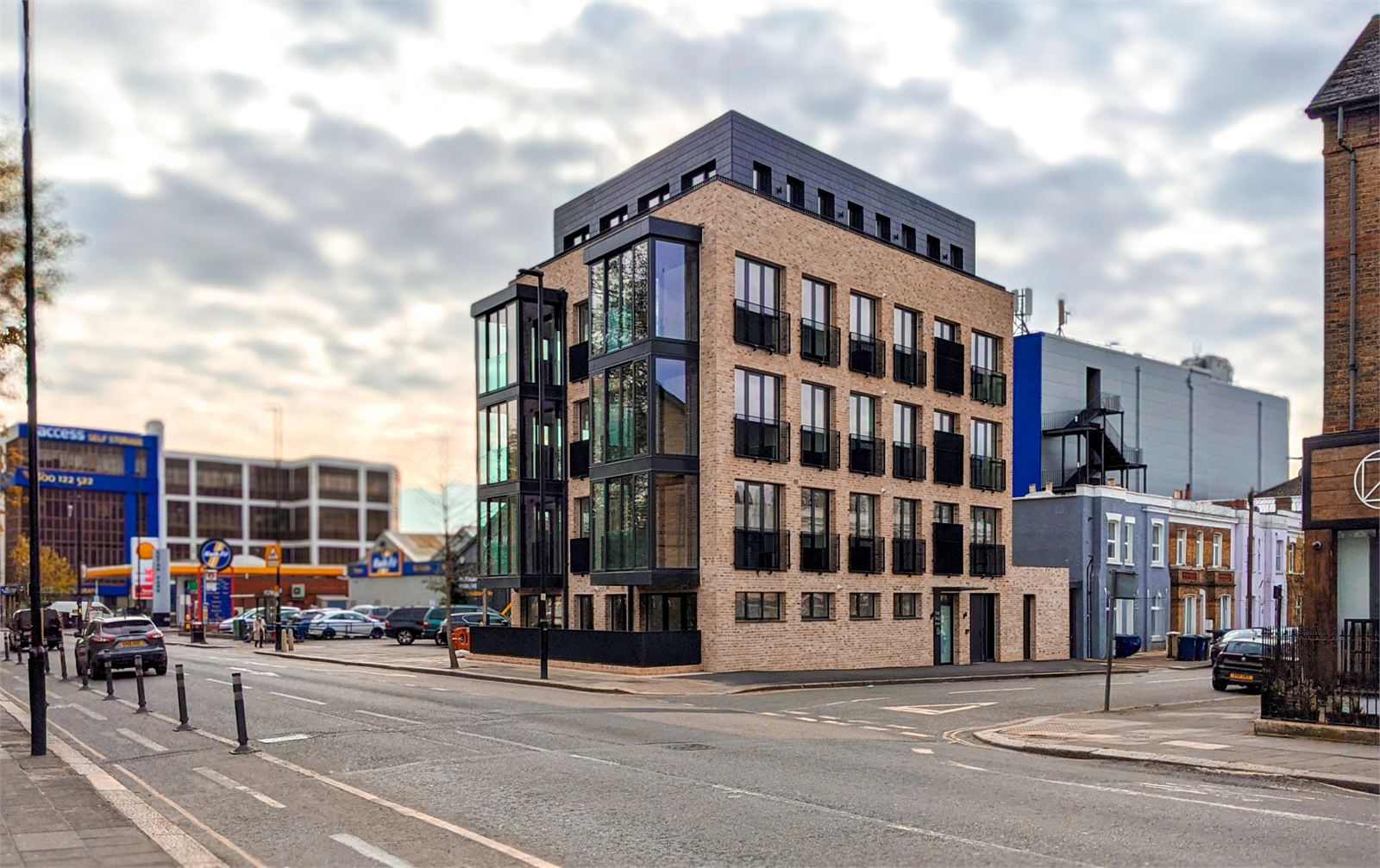 The Vale — the completed building