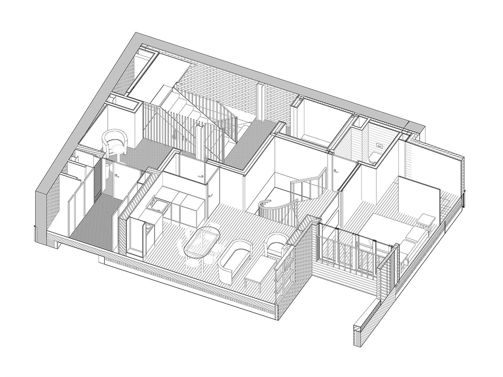 Tilney Court — drawing