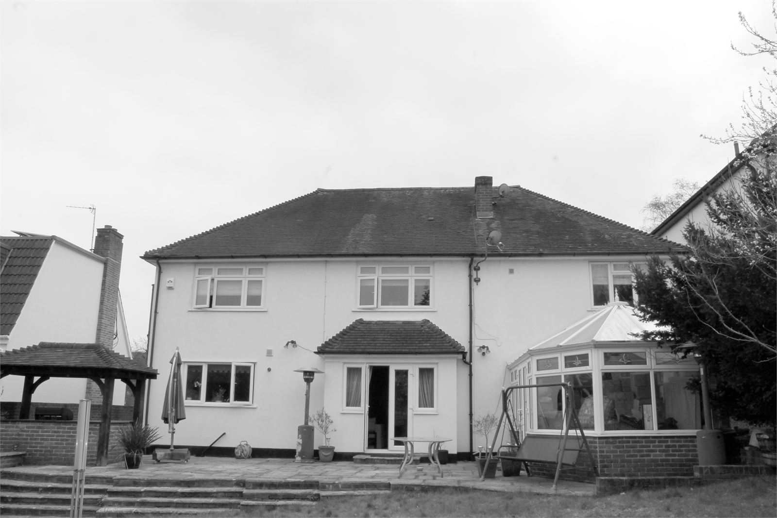 Winchelsey Rise — the site before the work